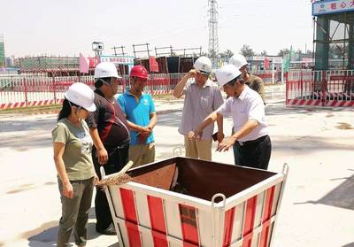 住三公司首钢定向安置房工程、百子湾工程、黑庄户工程 通过北京市“绿色安全工地”初评验收